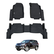 5D Car Floor Mats for ISUZU MUX MU-X 2013-2021