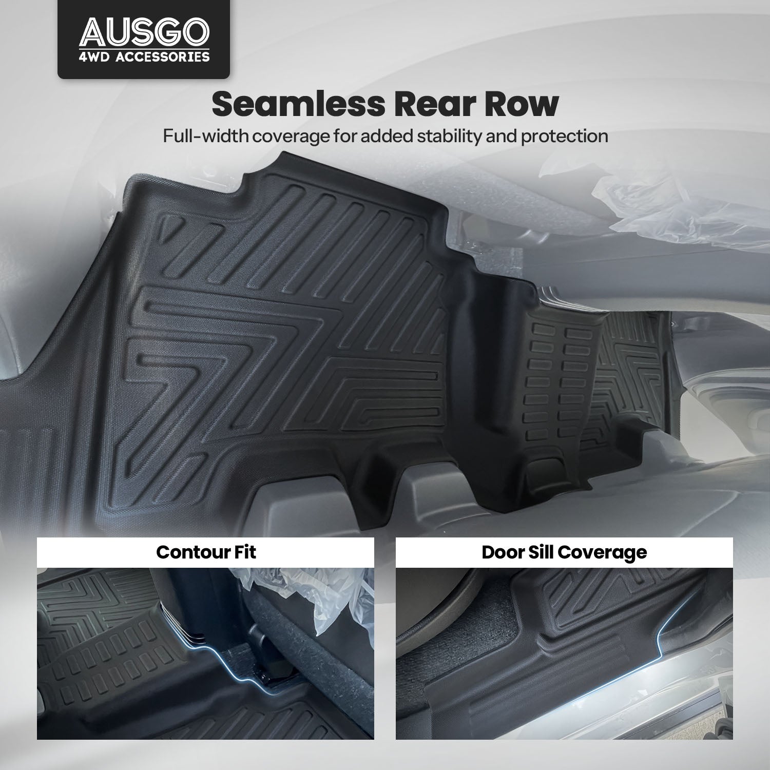 5D Car Floor Mats for ISUZU MUX MU-X 2021-Onwards