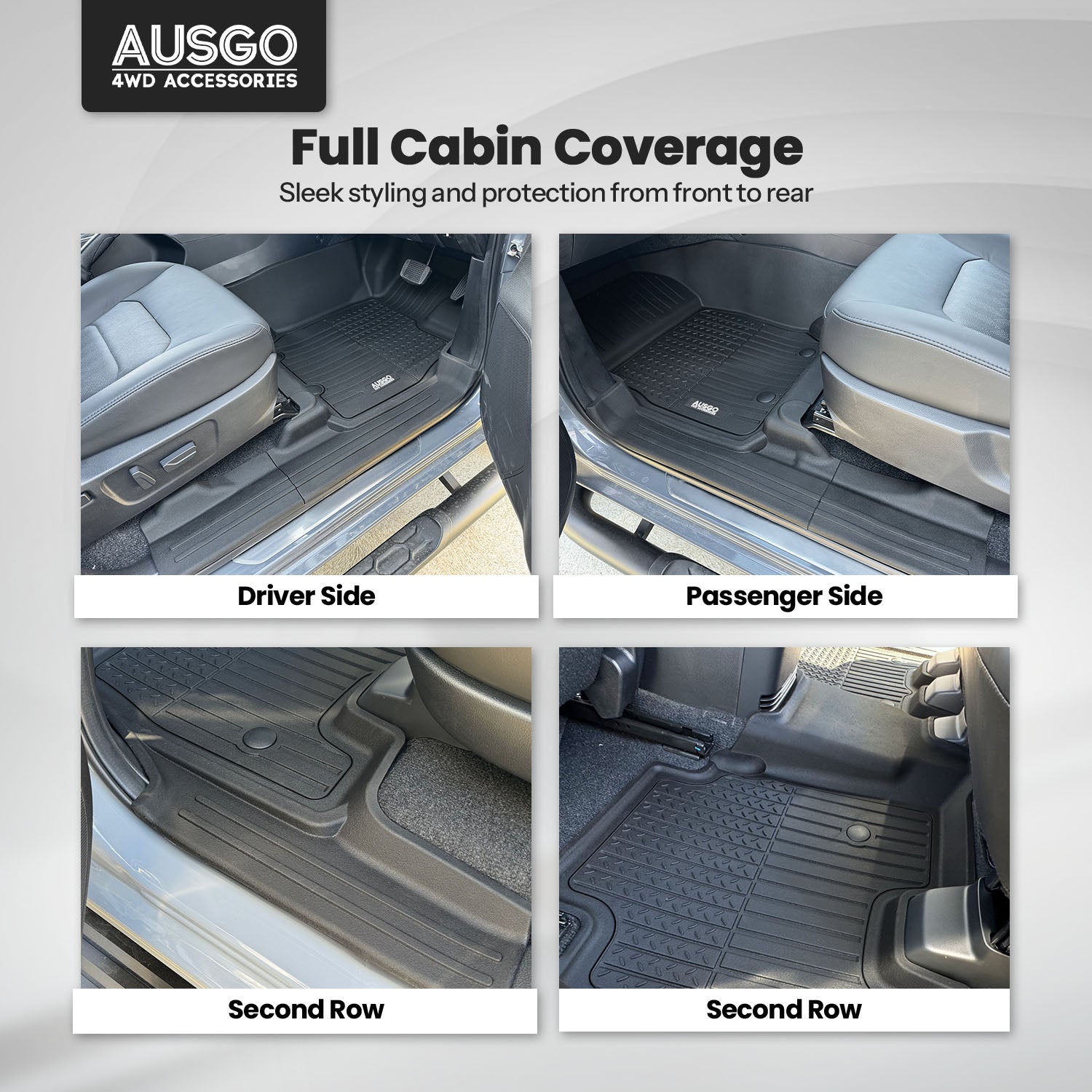 7D Injection Floor Mats for ISUZU MU-X MUX 2021-Onwards