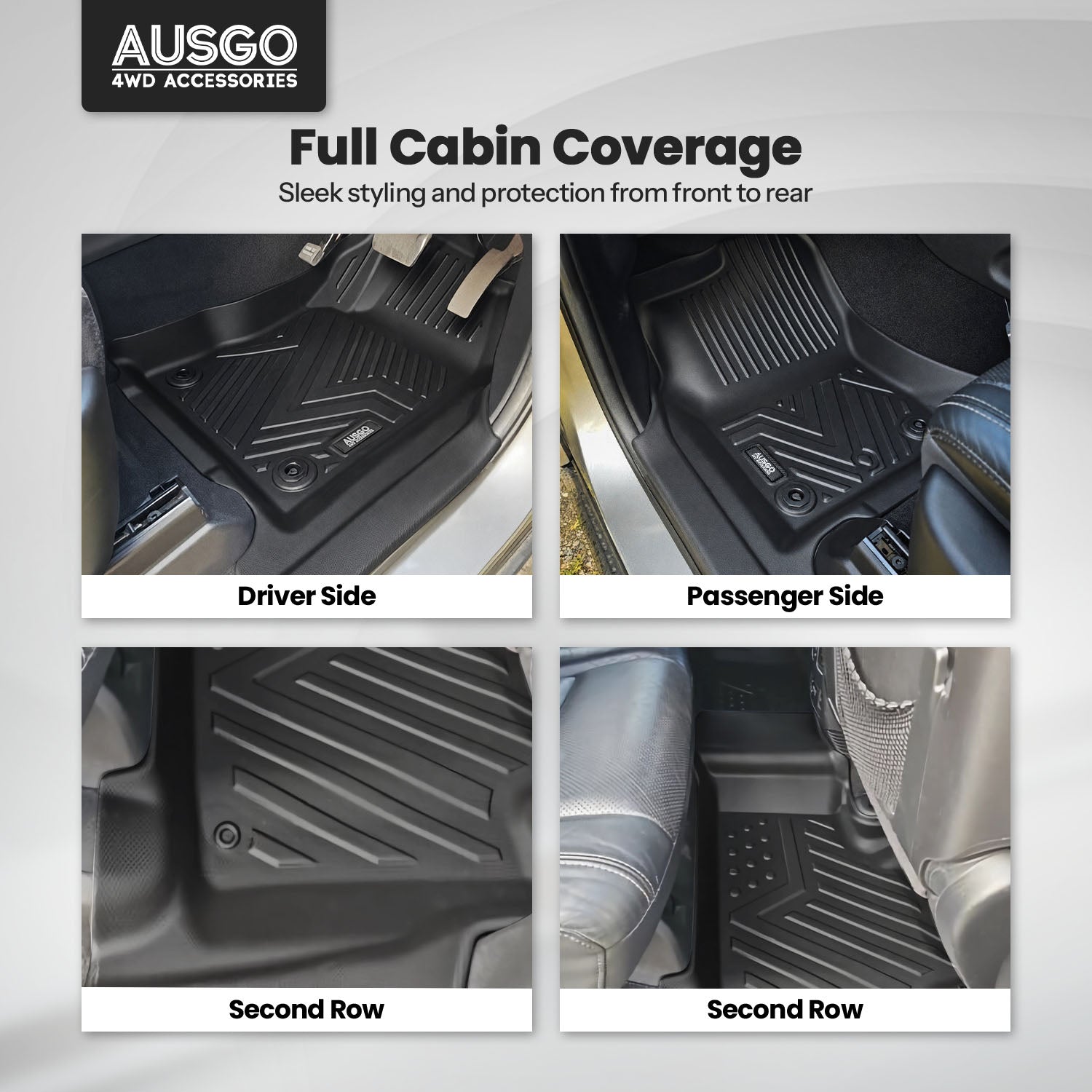 PRE-ORDER 5D Car Floor Mats for Jeep Grand Cherokee WK Series 2010-2021