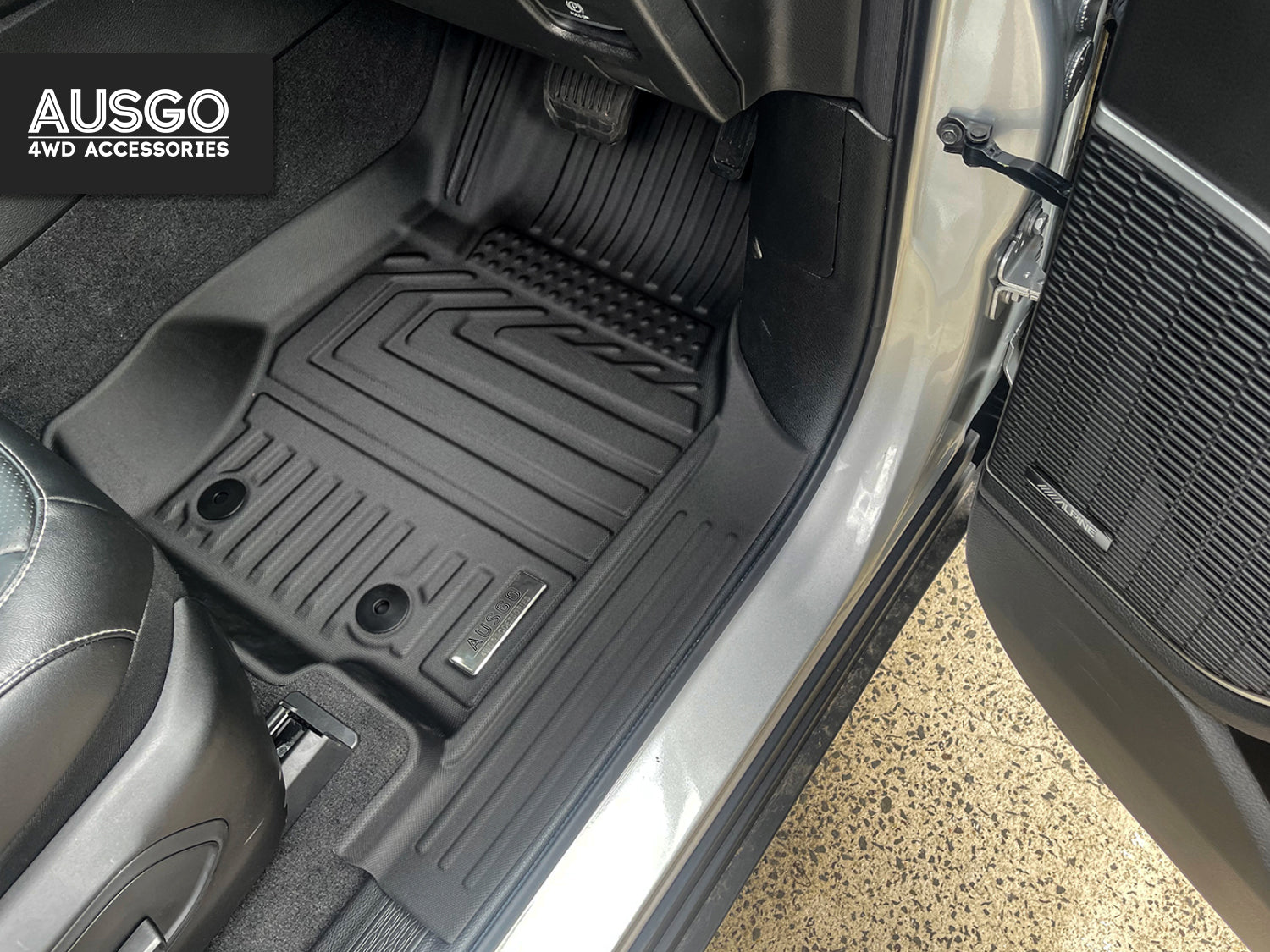 5D Car Floor Mats for Jeep Grand Cherokee L WL Series 7-Seat 2021-Onwards