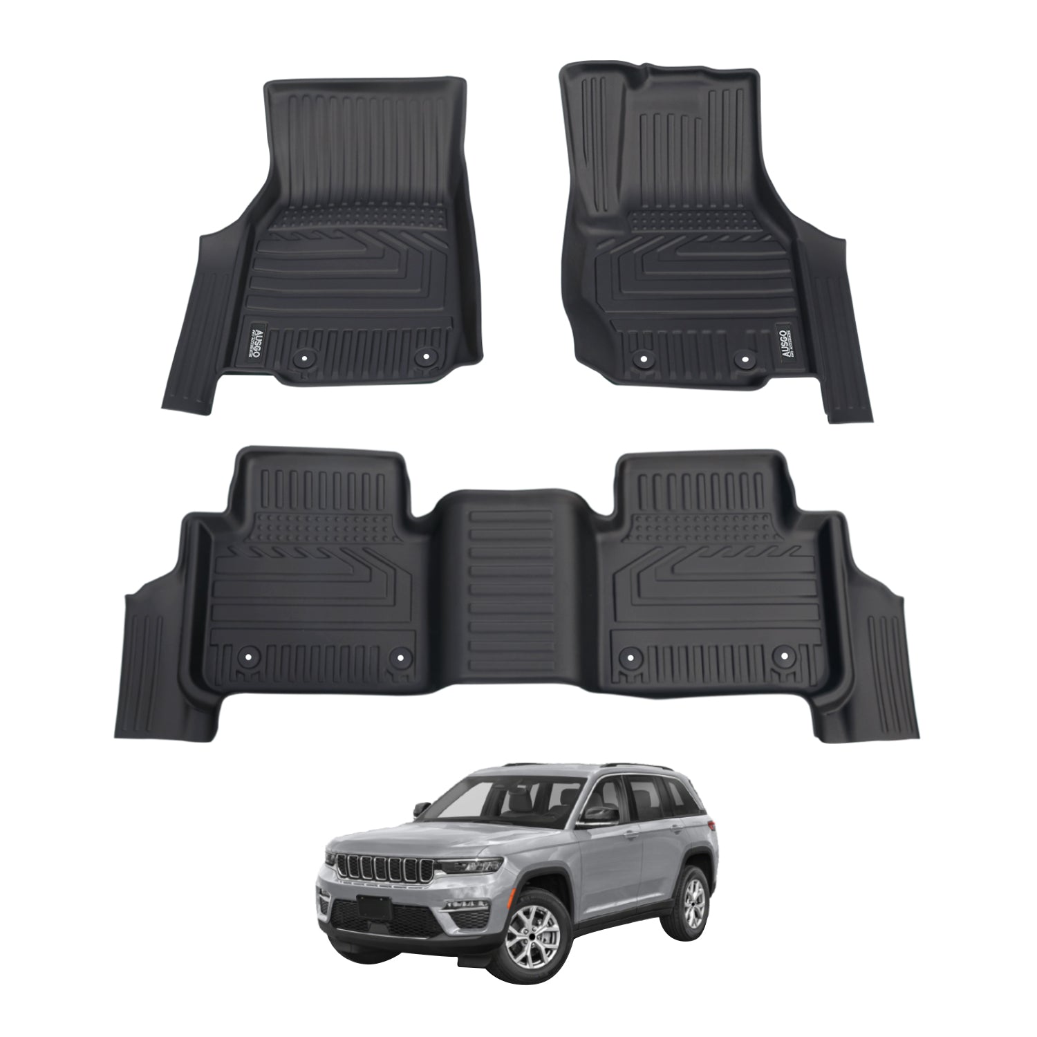 5D Car Floor Mats for Jeep Grand Cherokee WL Series 5-Seat 2022-Onwards