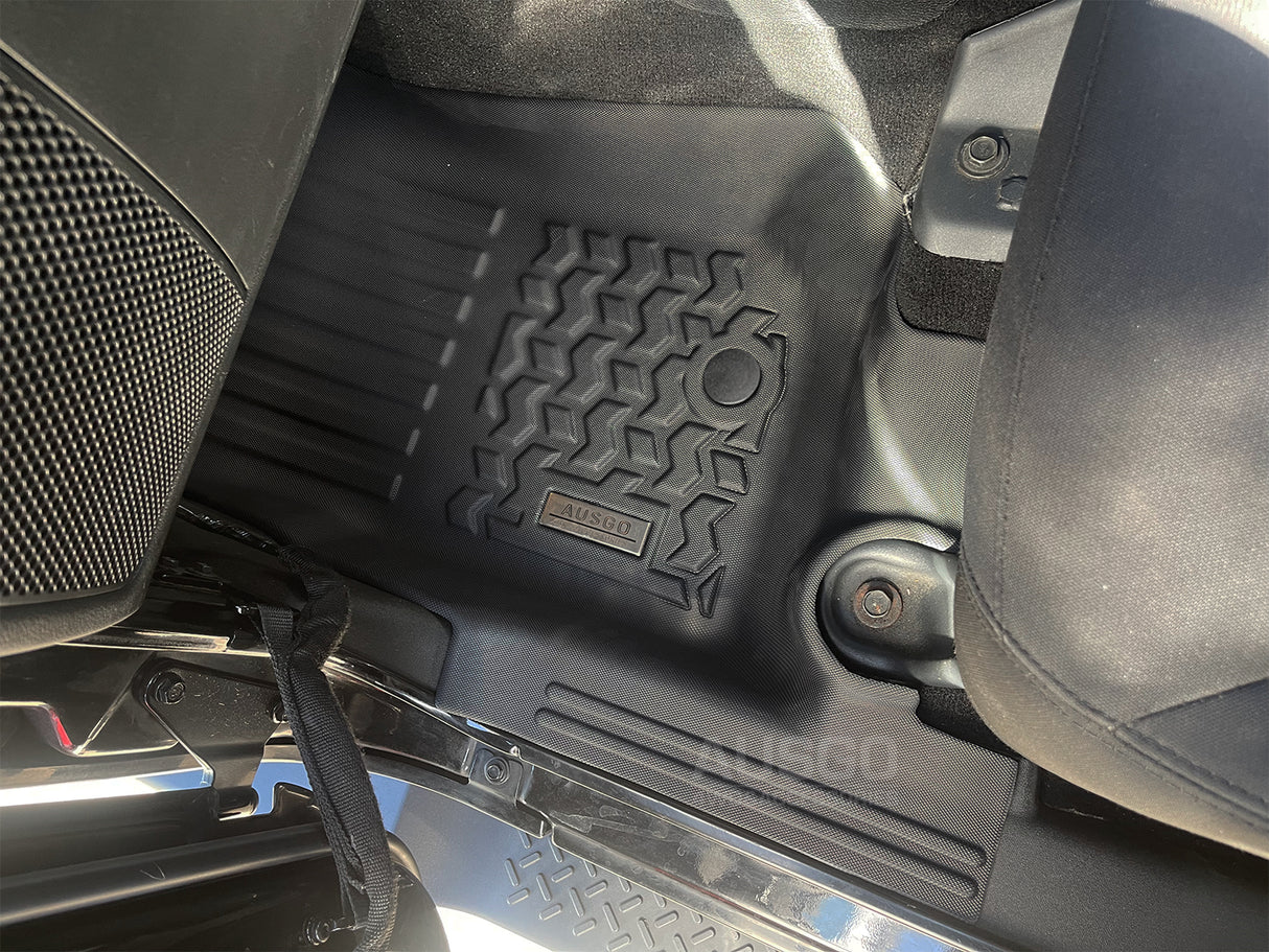 5D Car Floor Mats for Jeep Wrangler JK Series 2Door 2007-2018 Front 2PCS