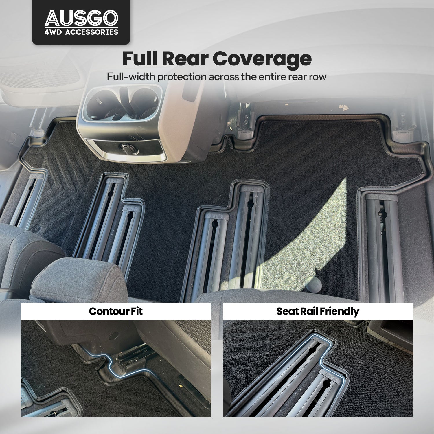 Double-Layer Car Floor Mats for KIA Carnival KA4 Series 2020-Onwards