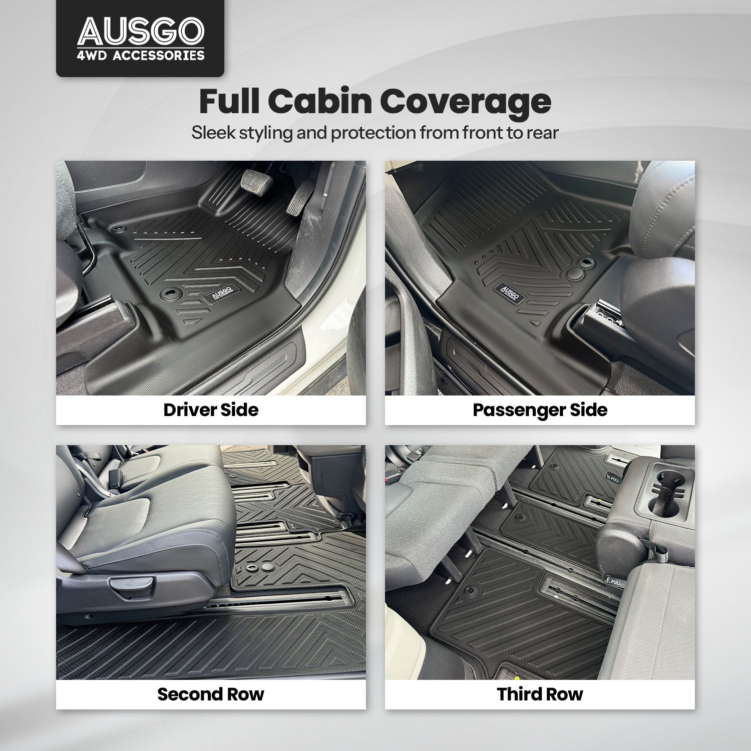 5D Car Floor Mats for KIA Carnival KA4 Series 2020-Onwards