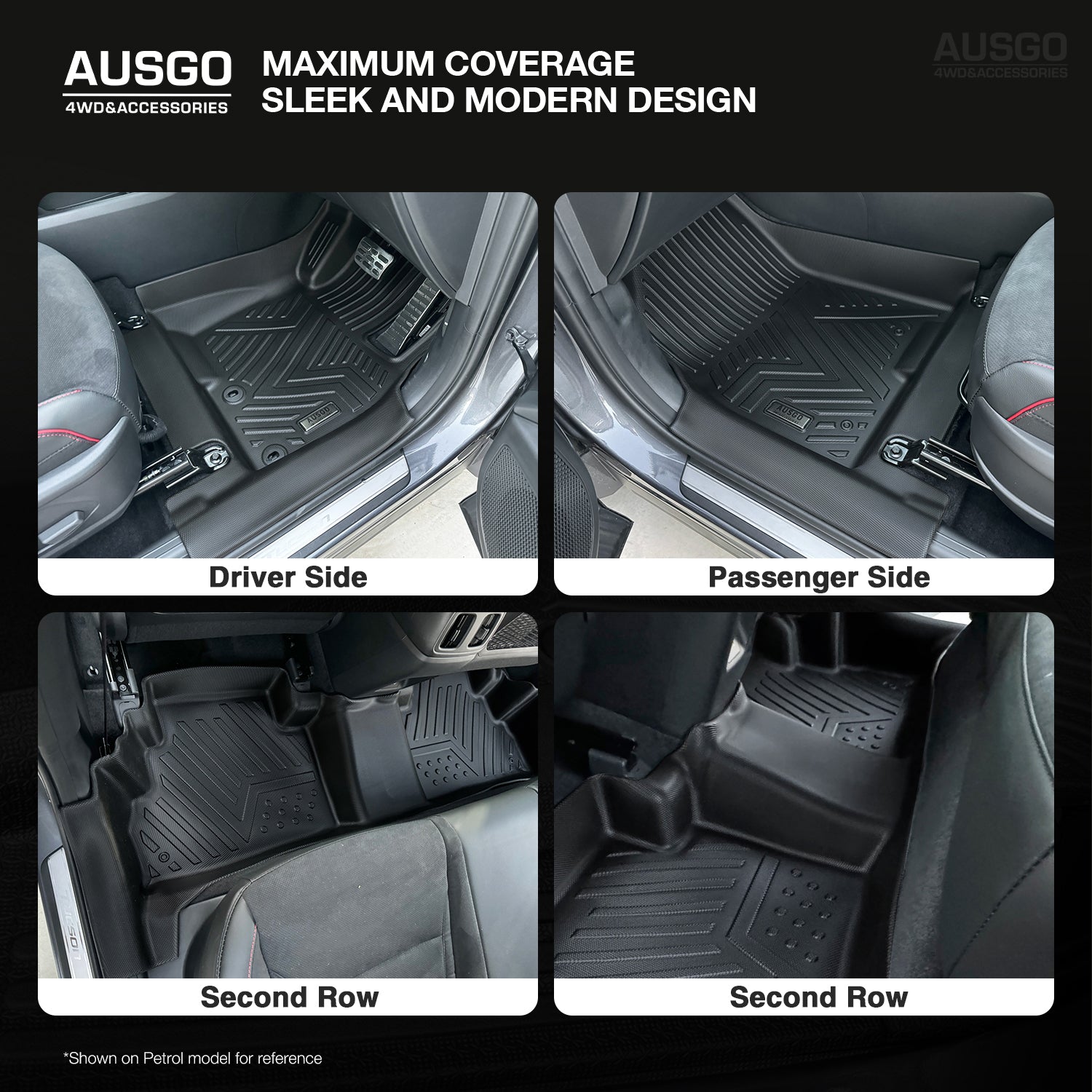 5D Car Floor Mats for Hyundai Tucson 2021-Onwards