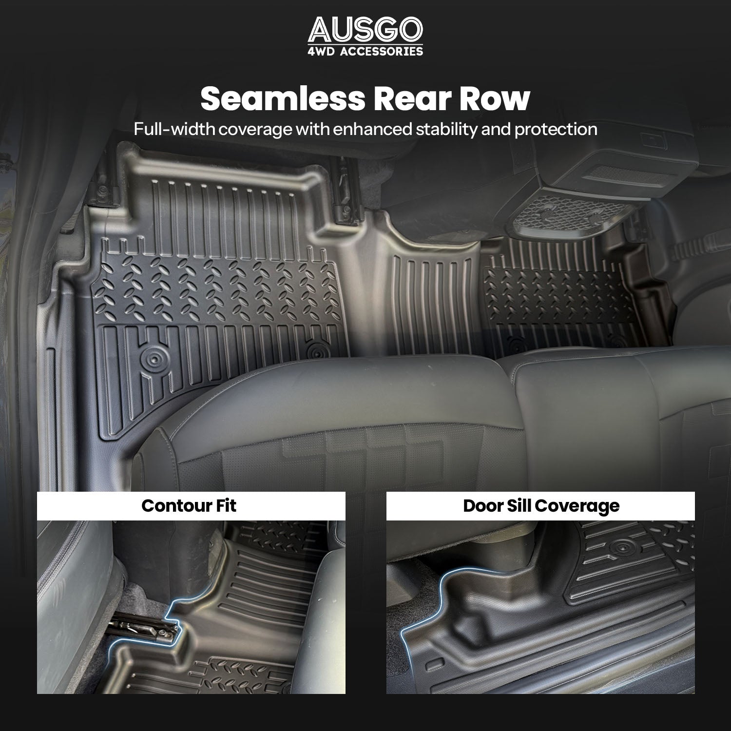 7D Car Floor Mats for KIA Tasman 2025-Onwards