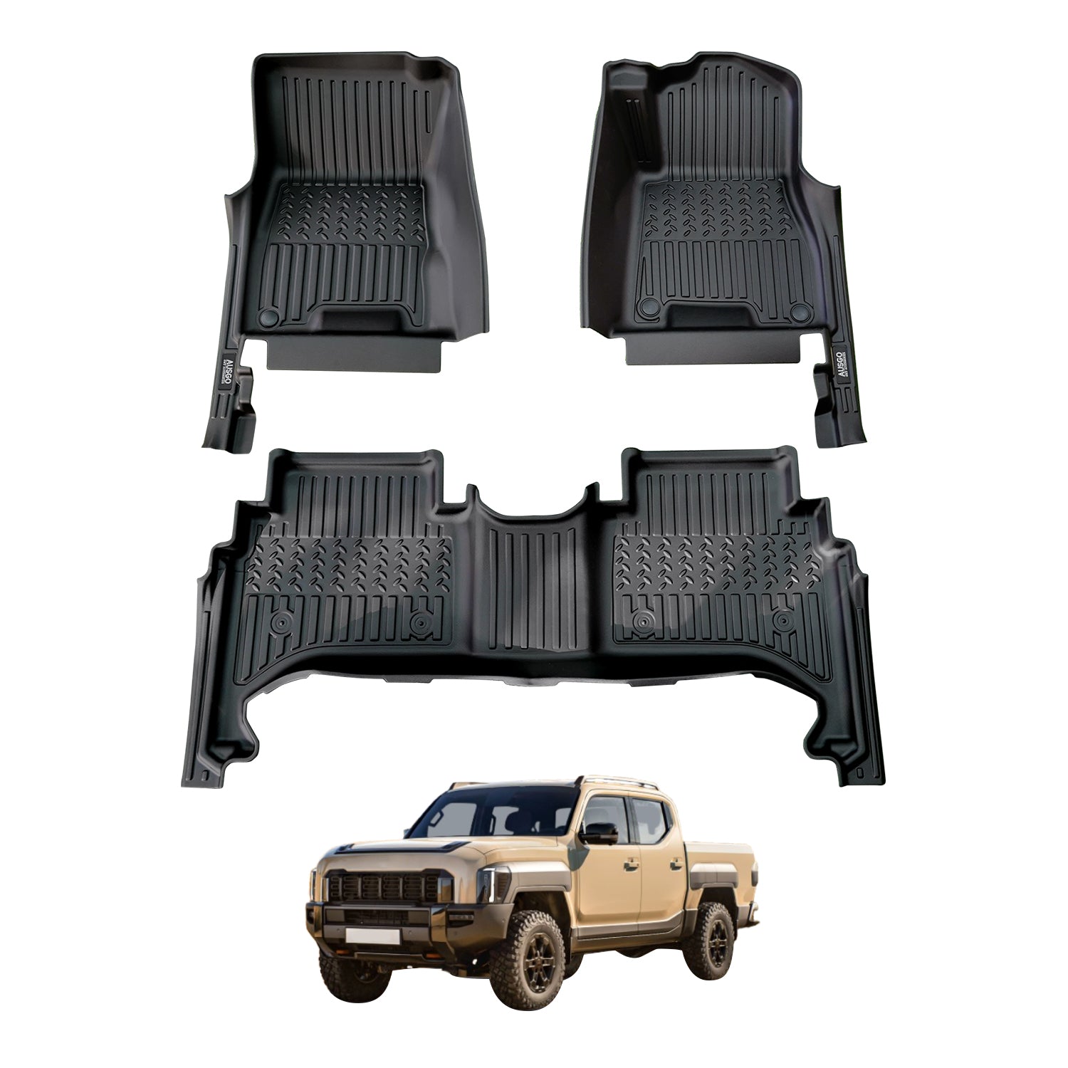 7D Car Floor Mats for KIA Tasman 2025-Onwards