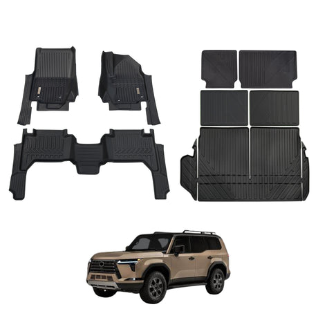 5D Car Floor Mats for Lexus GX550 2024-Onwards