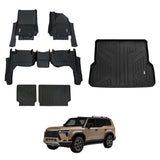 5D Car Floor Mats for Lexus GX550 2024-Onwards