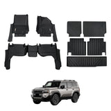 5D Car Floor Mats for Toyota Land Cruiser Prado 250 J250 LC250 2024-Onwards