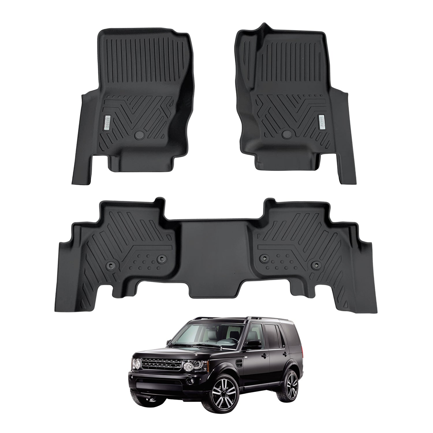 5D Car Floor Mats for Land Rover Discovery 3 4 2004-2016