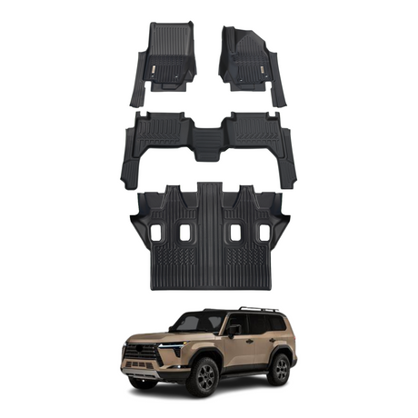 5D Car Floor Mats for Lexus GX550 2024-Onwards