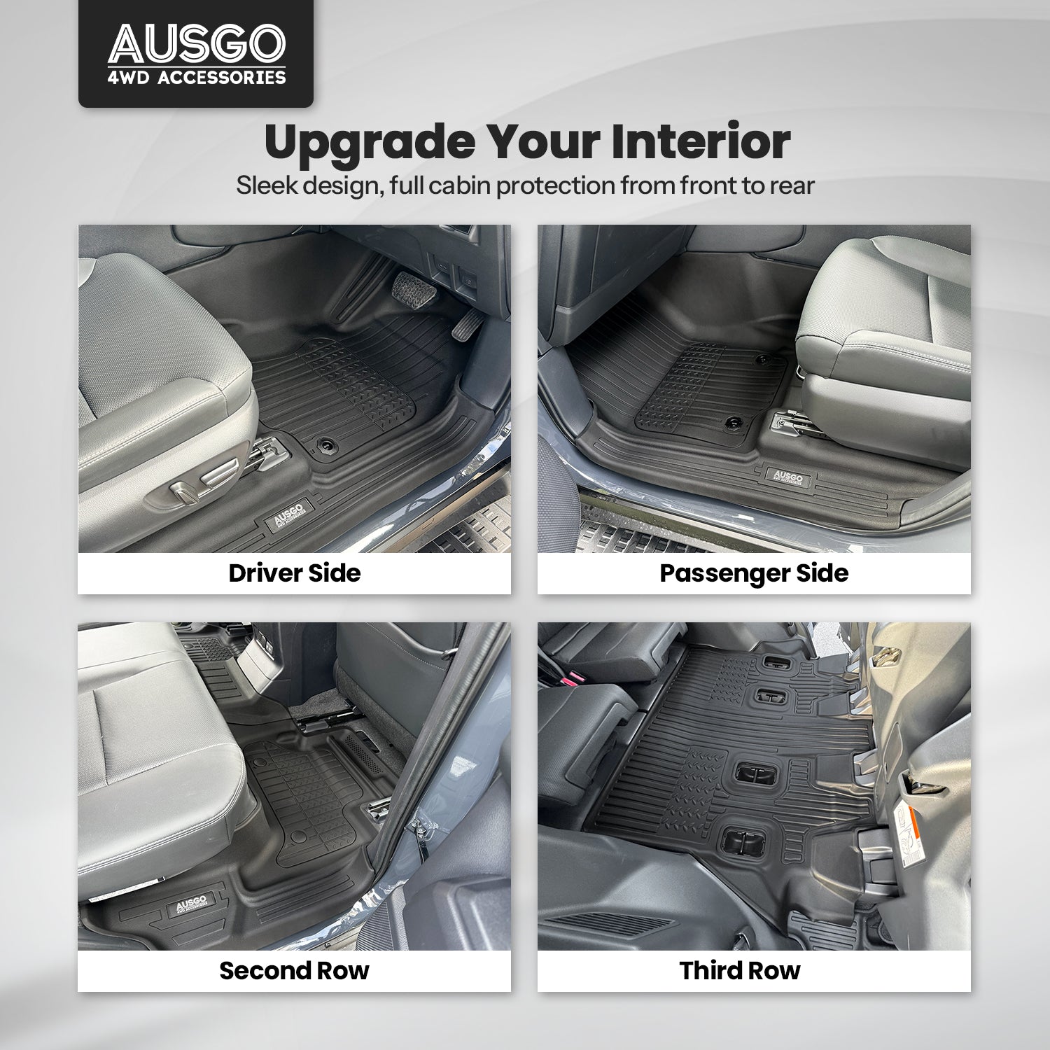 7D Injection Floor Mats for Lexus GX550 2024-Onwards
