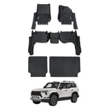 5D Car Floor Mats for Lexus GX550 5 Seats 2024-Onwards