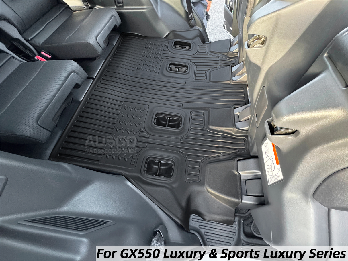 5D Car Floor Mats for Lexus GX550 2024-Onwards