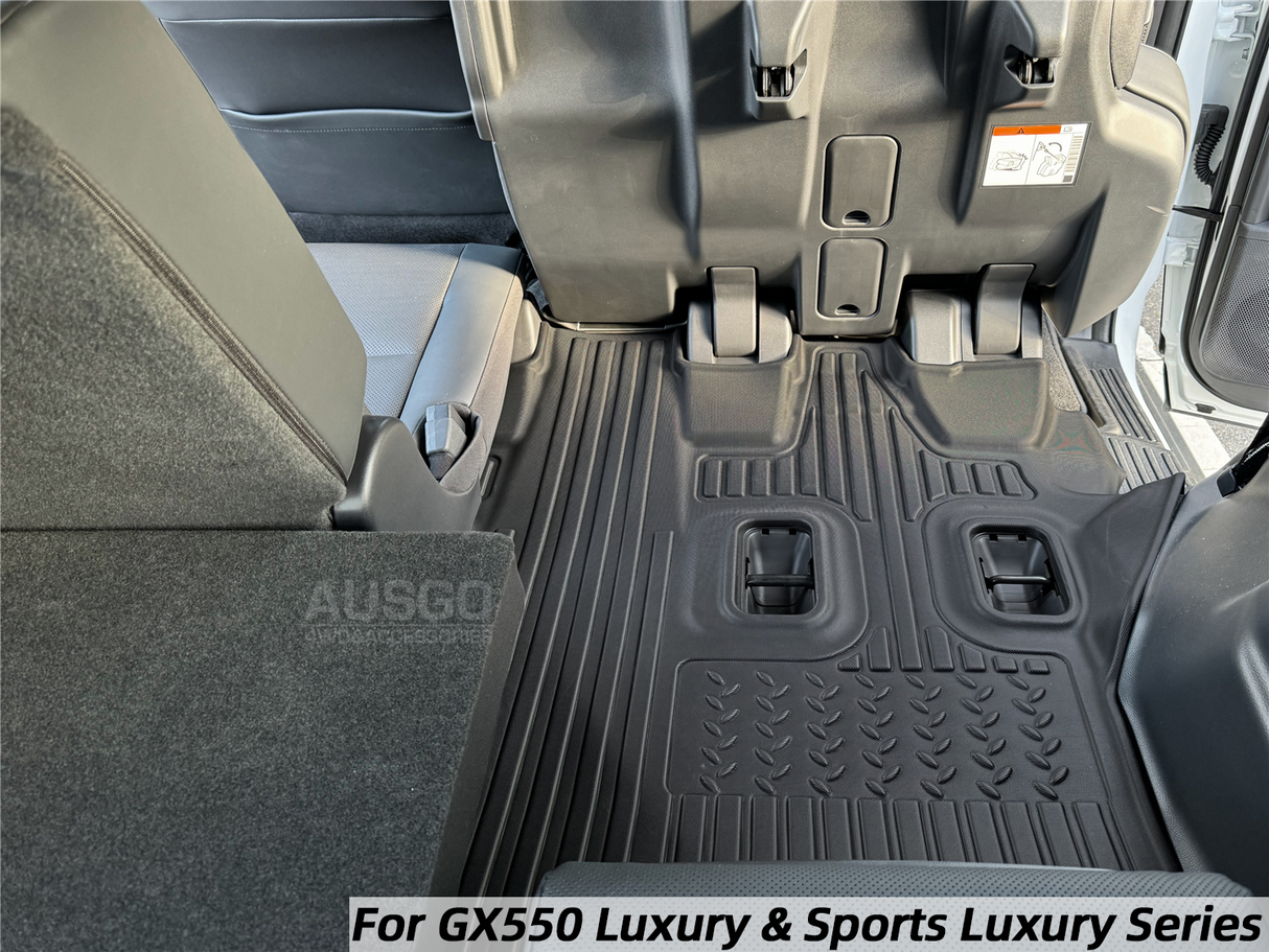 5D Car Floor Mats for Lexus GX550 2024-Onwards