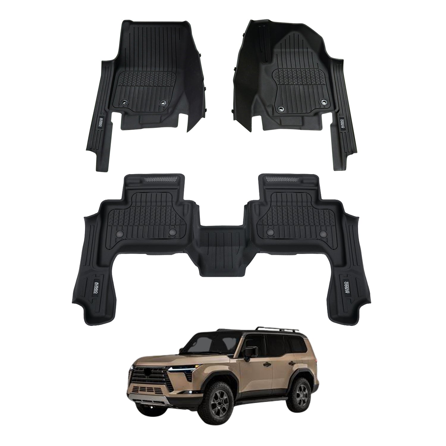 7D Injection Floor Mats for Lexus GX550 2024-Onwards