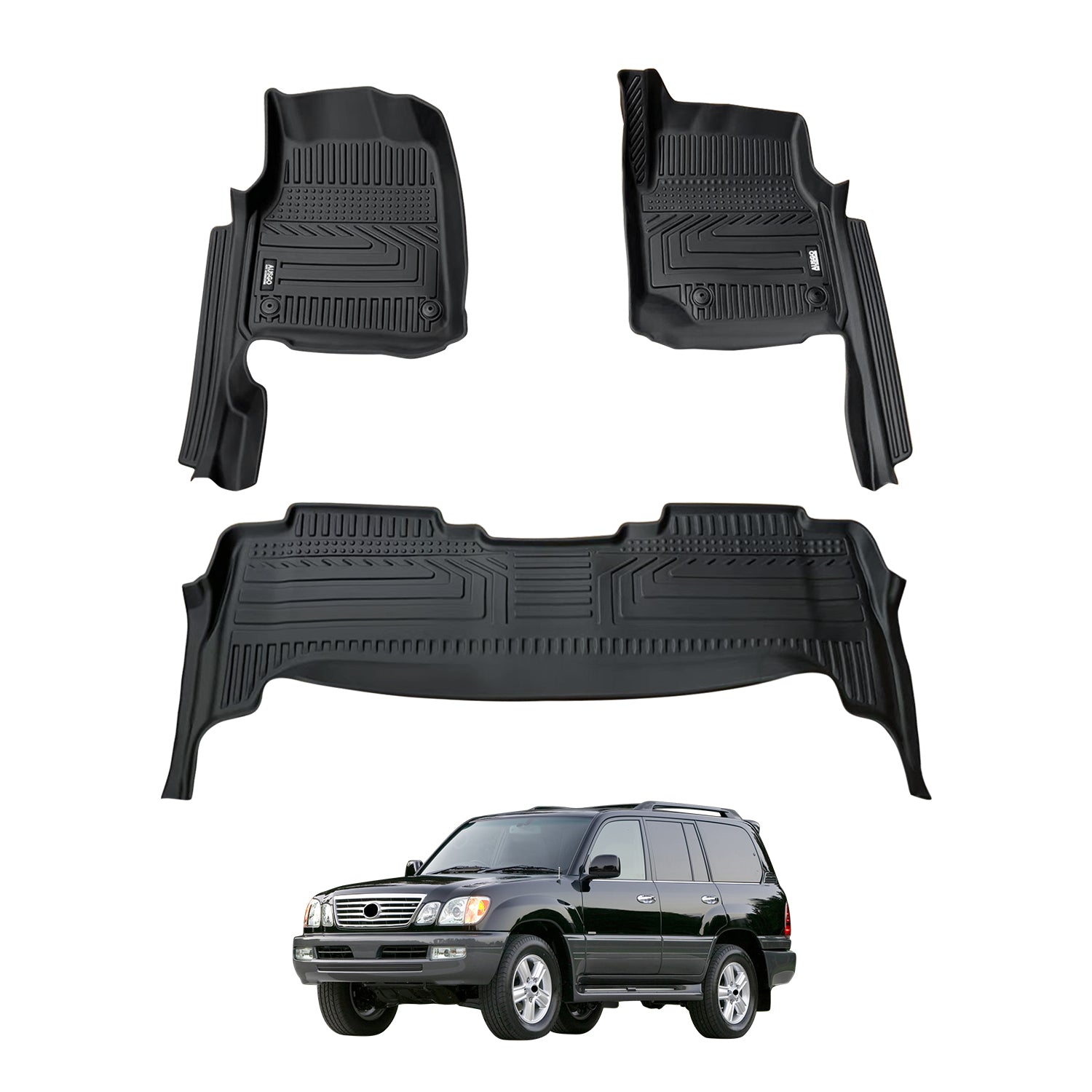 5D Car Floor Mats for Lexus LX470 LX Series 1998-2007