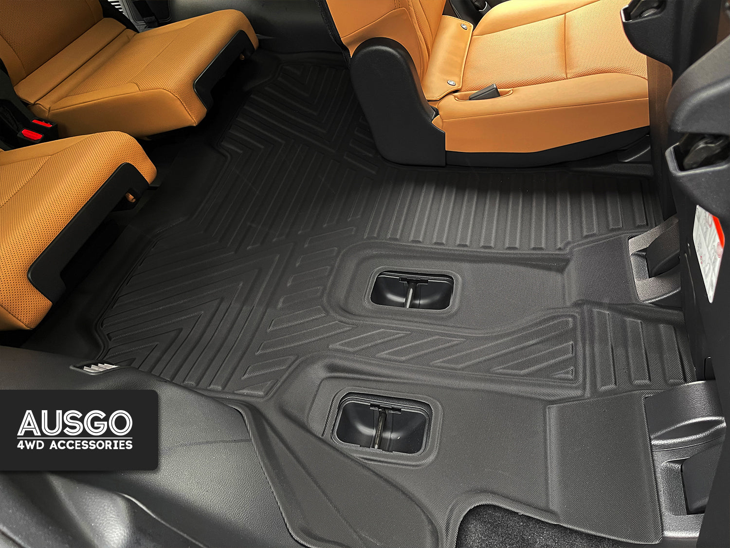 Third Row Floor Mat for LEXUS LX Series LX500d LX600 7-Seat 2021-Onwards