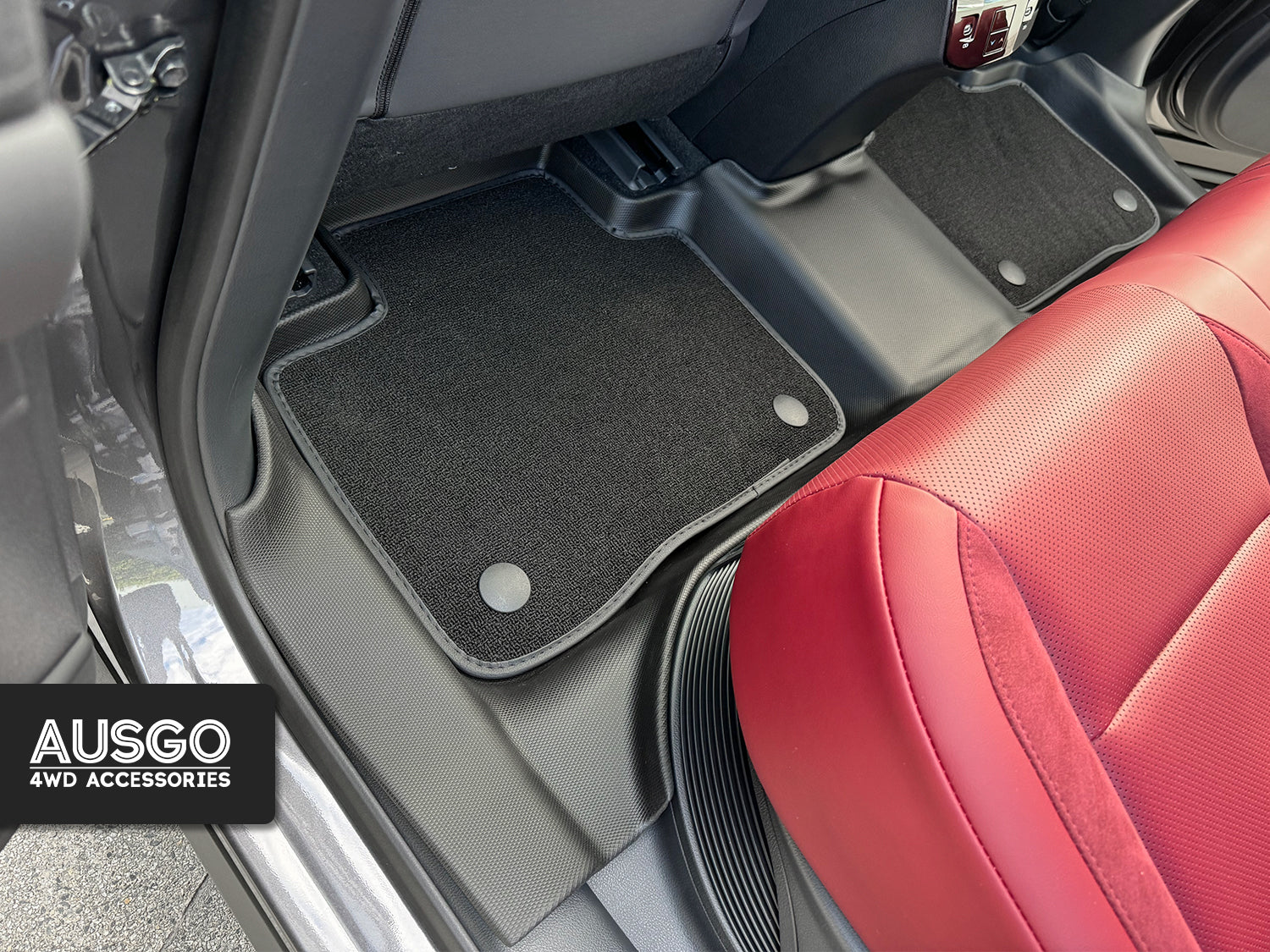 Double-Layer Car Floor Mats for Lexus RX Series RX350 / RX350h / RX500h 2022-Onwards