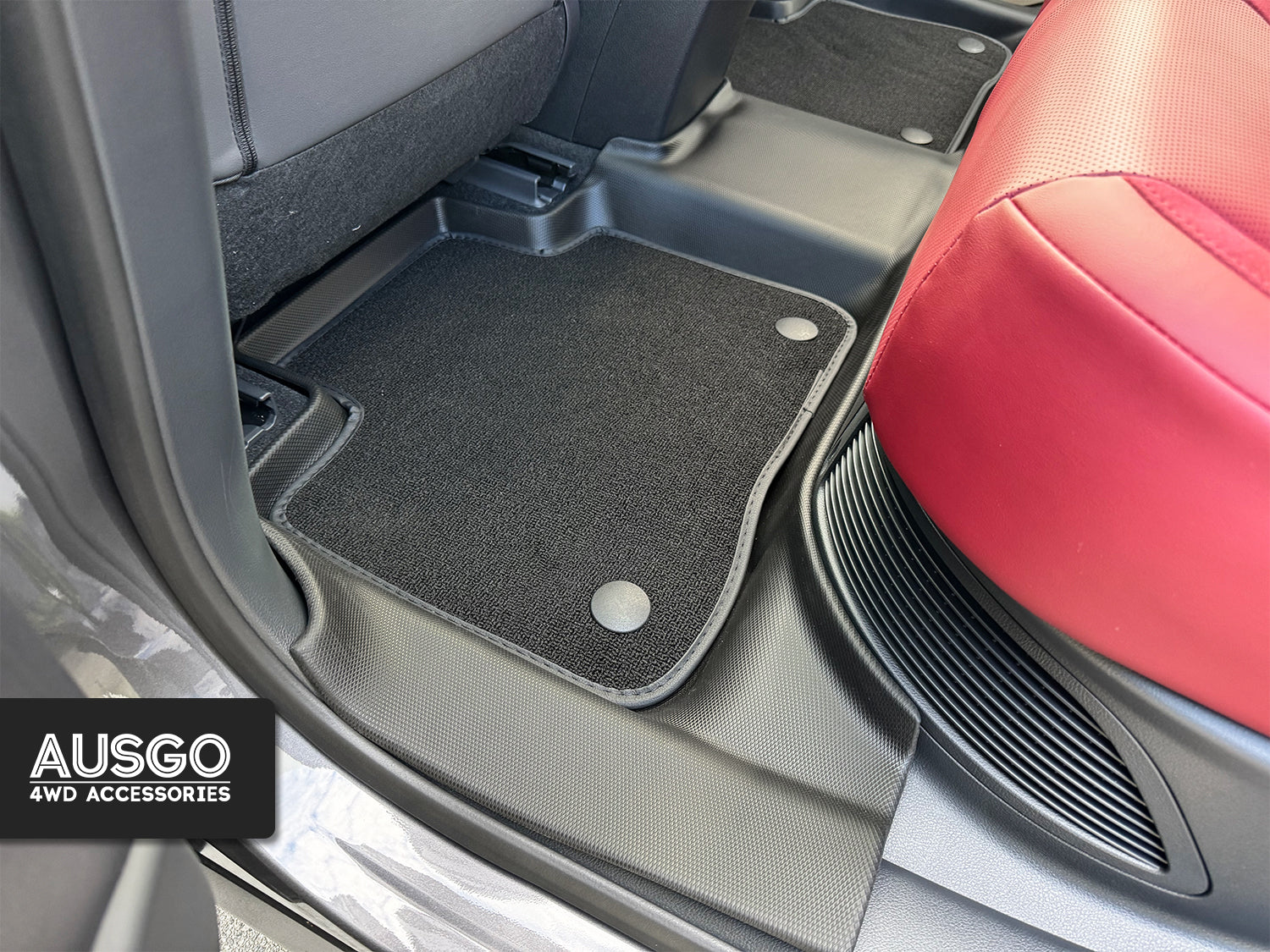 Double-Layer Car Floor Mats for Lexus RX Series RX350 / RX350h / RX500h 2022-Onwards