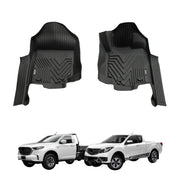 5D Injection Floor Mats for Ford Ranger Single / Extra Cab 2011-2022