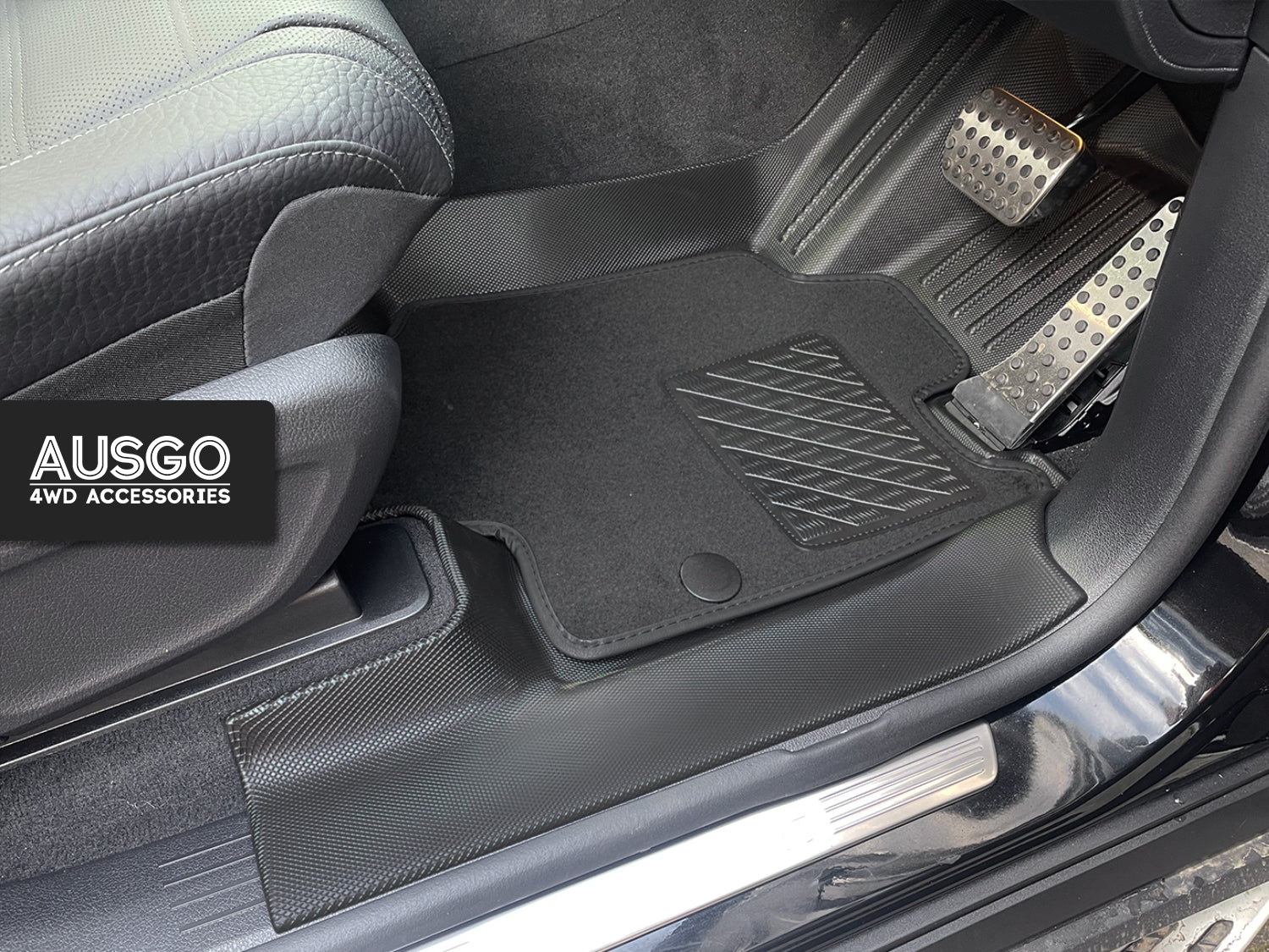 Double-Layer Car Floor Mats for Mercedes-Benz GLS-Class GLS Class X167 2019-Onwards