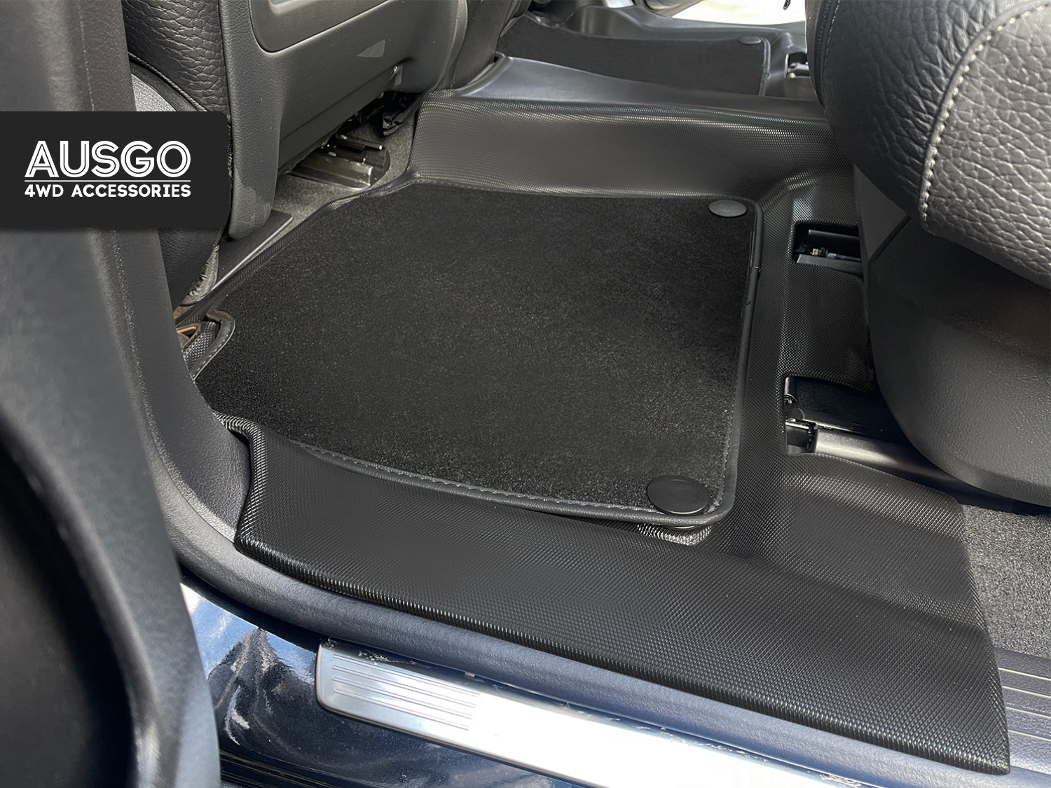 Double-Layer Car Floor Mats for Mercedes-Benz GLS-Class GLS Class X167 2019-Onwards