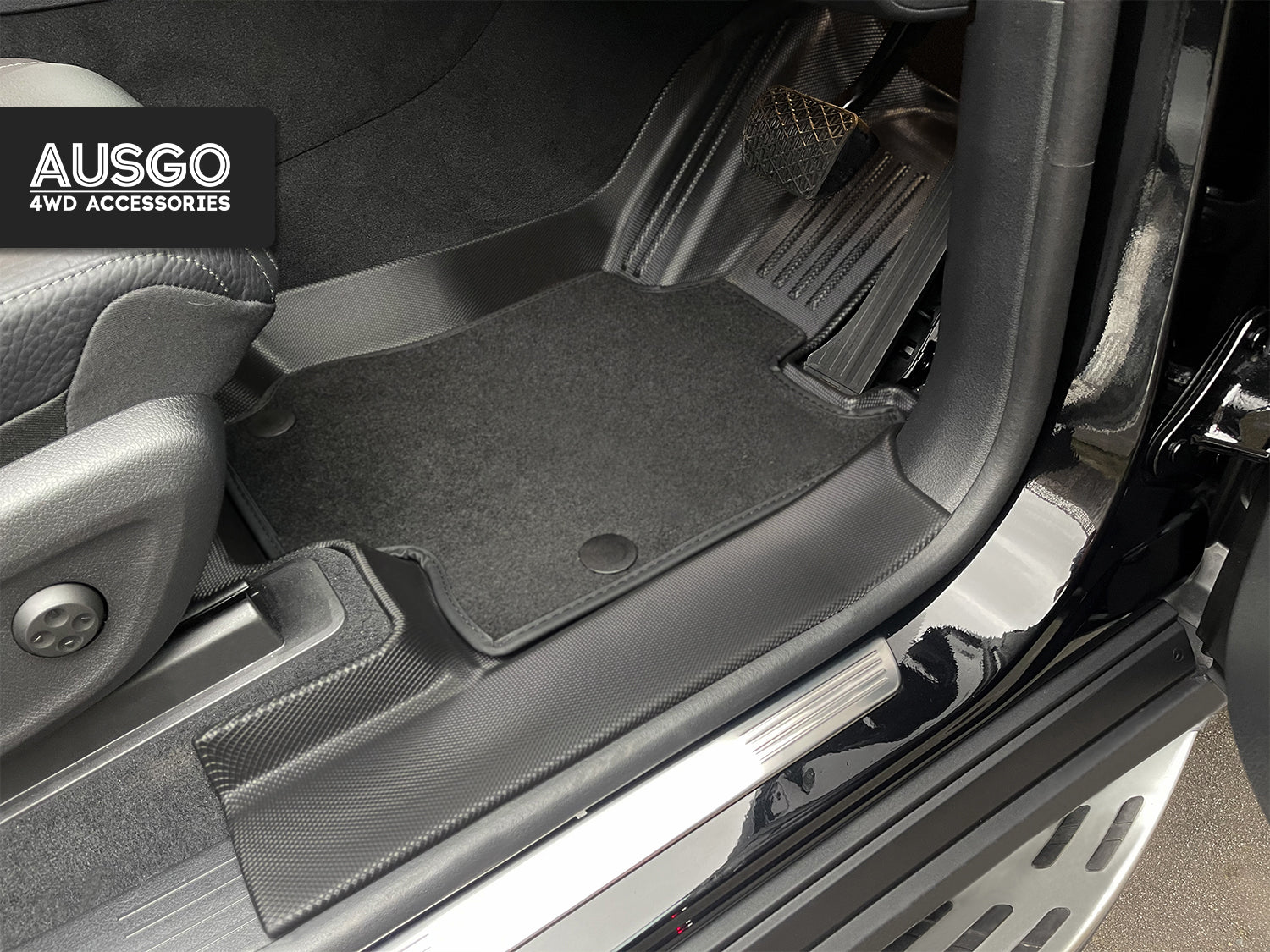 Double-Layer Car Floor Mats for Mercedes-Benz GLE Class V167 2019-Onwards