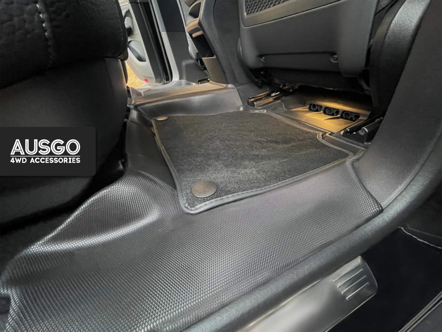 Double-Layer Car Floor Mats for Mercedes-Benz GLE Class V167 2019-Onwards
