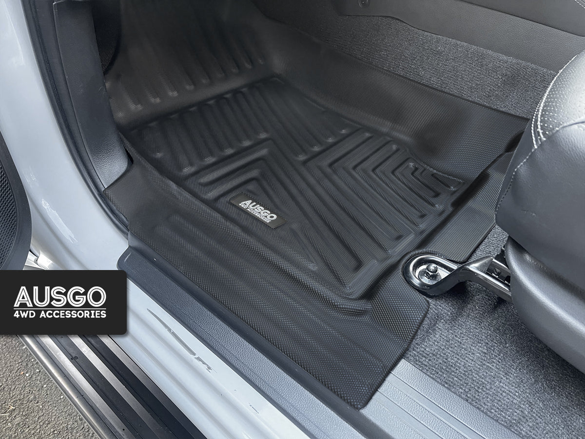 5D Car Floor Mats for Mitsubishi Triton MQ MR Series Dual Cab 2015-2024