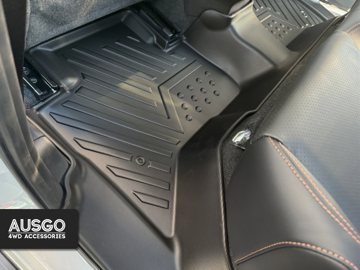 5D Car Floor Mats for Mitsubishi Triton MV Next-Gen Dual Cab 2024-Onwards