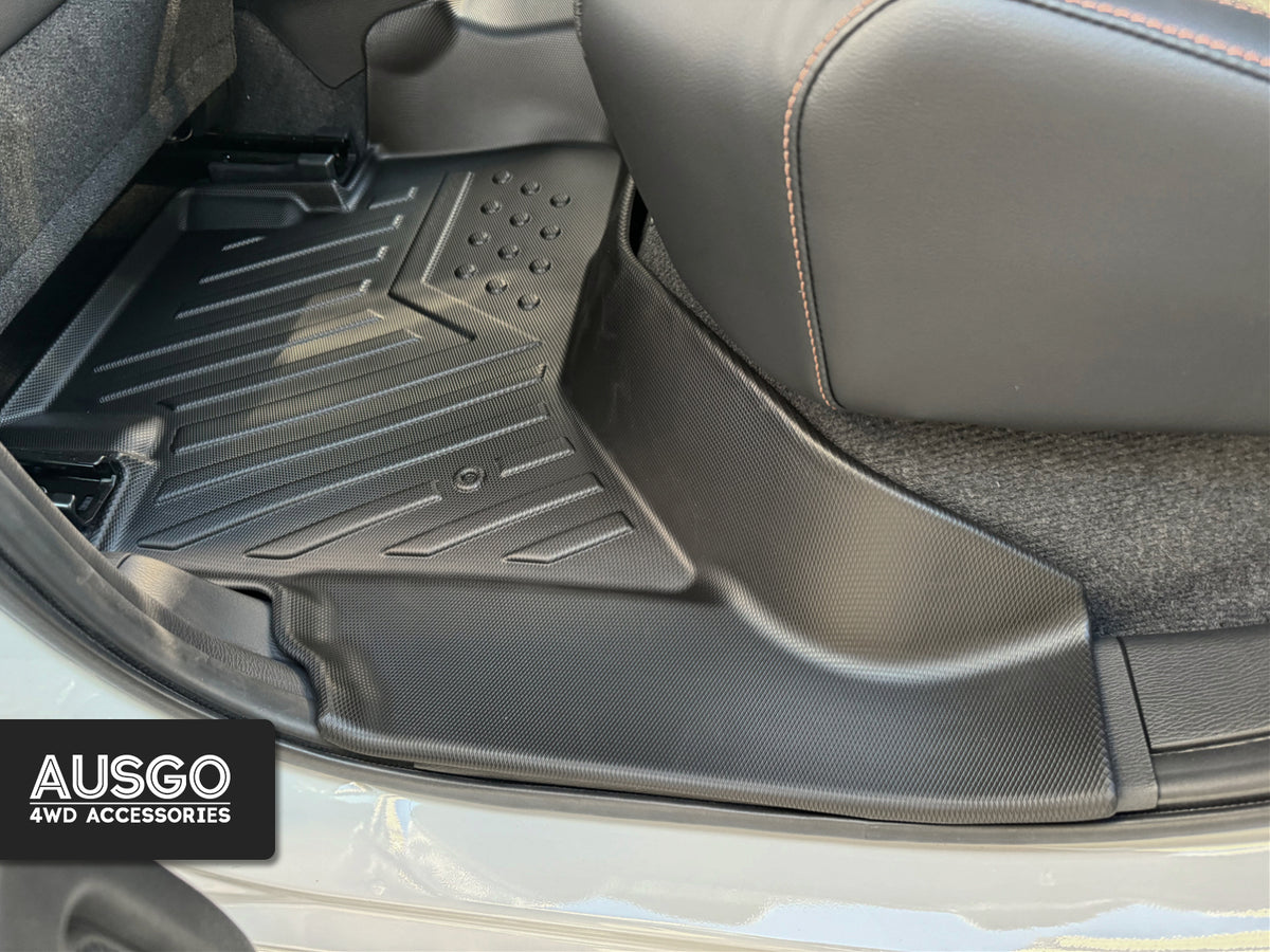 5D Car Floor Mats for Mitsubishi Triton MV Next-Gen Dual Cab 2024-Onwards