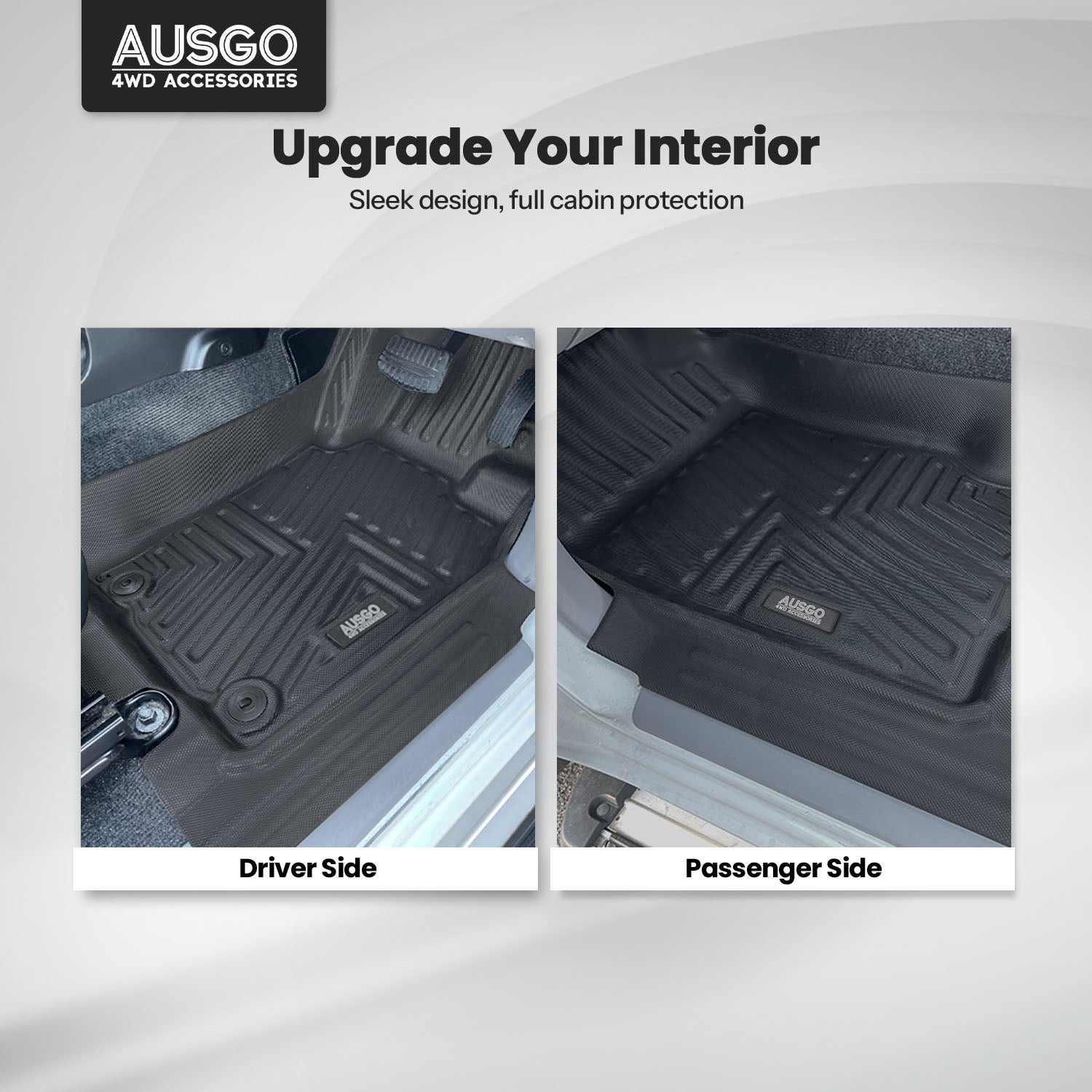 5D Car Floor Mats for Mitsubishi Triton ML MN Series Single / Extra Cab 2006-2015
