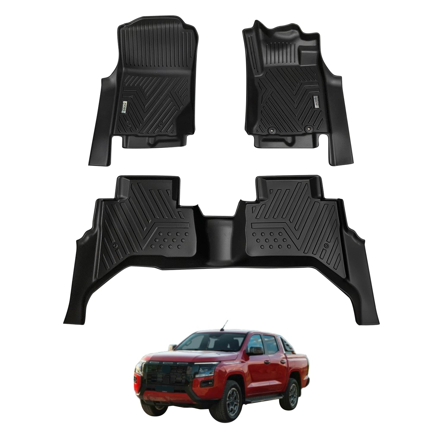 5D Car Floor Mats for Nissan Navara D27 Dual Cab 2026-Onwards