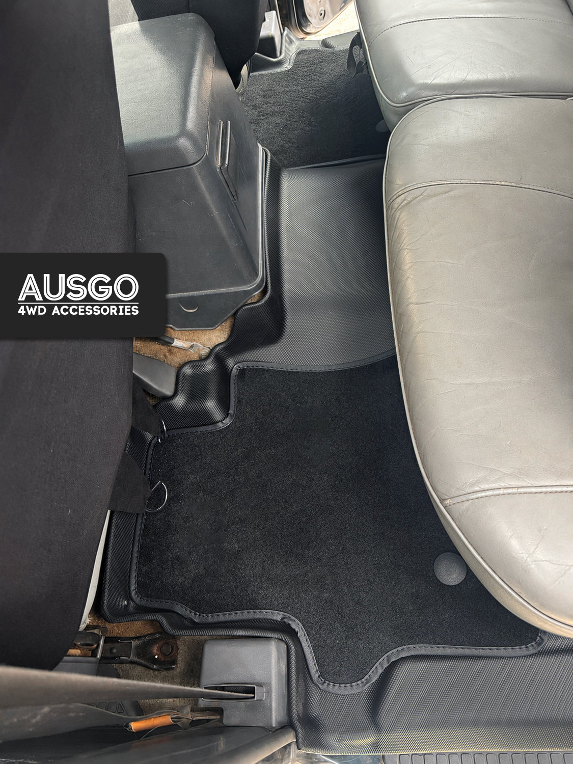 Double-Layer Car Floor Mats for Nissan Patrol GQ Y60 1988-1997