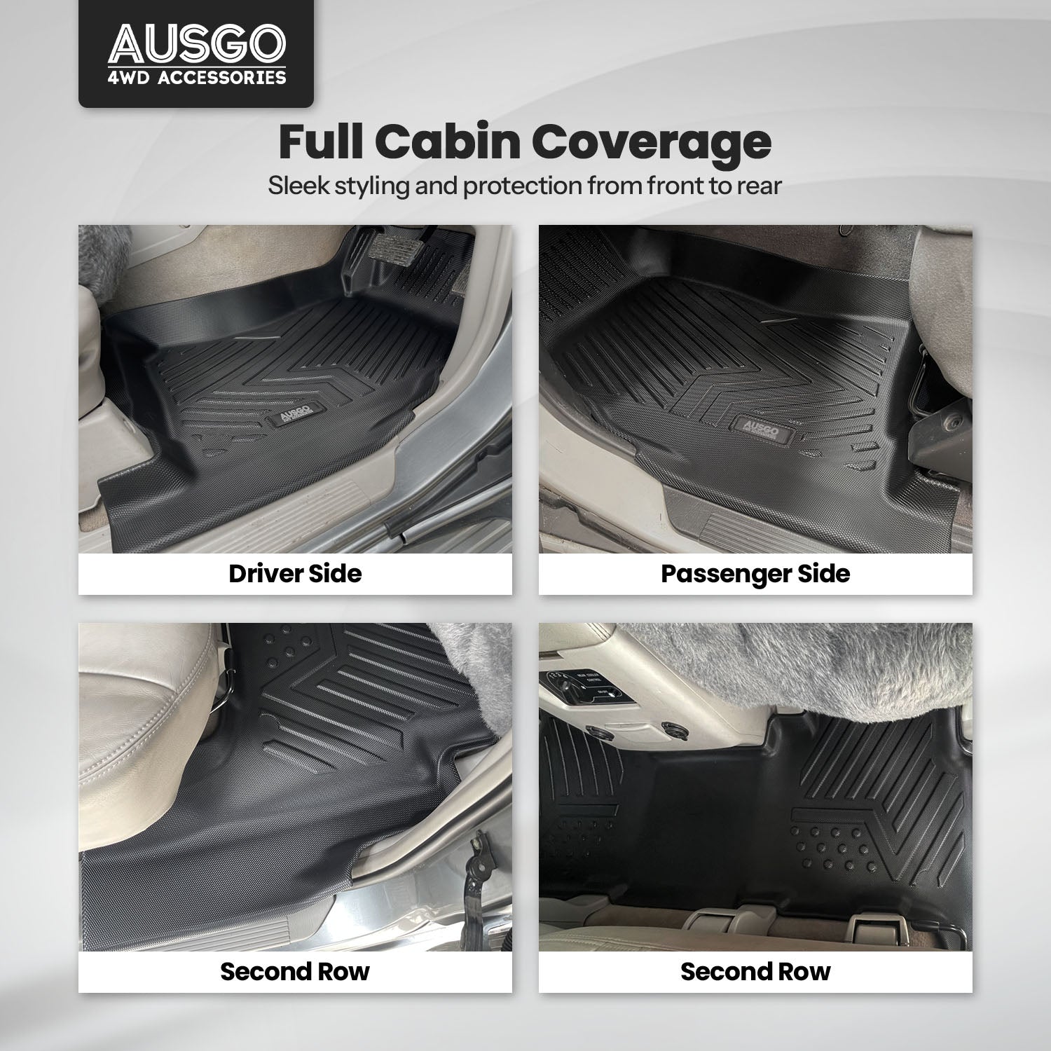5D Car Floor Mats for Nissan Patrol GU Y61 1997-2015