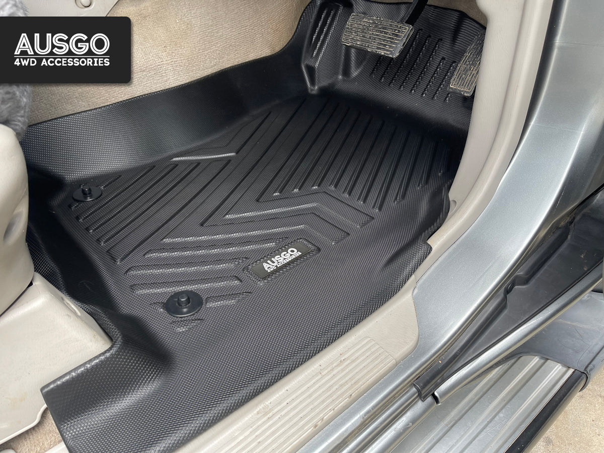 Double-Layer Car Floor Mats for Nissan Patrol GU Y61 1997-2015