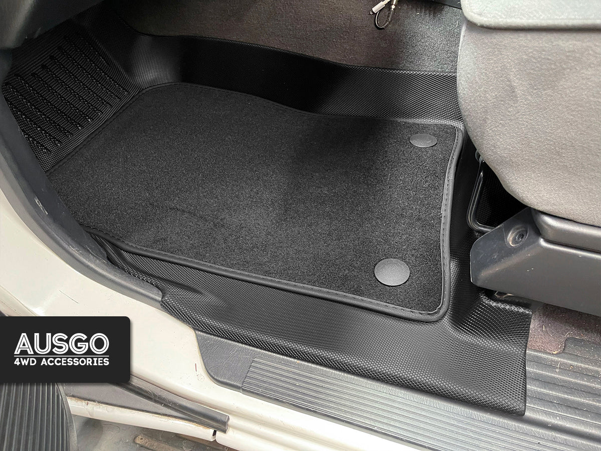 Double-Layer Car Floor Mats for Nissan Patrol GU Y61 1997-2015