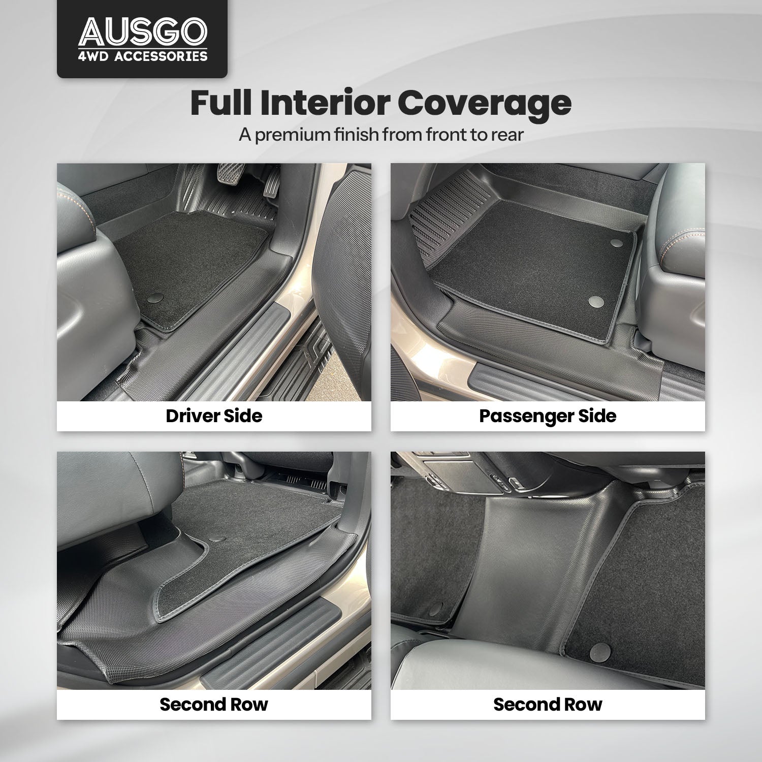 Double-Layer Car Floor Mats for Infiniti QX80 Z62 2015-2019