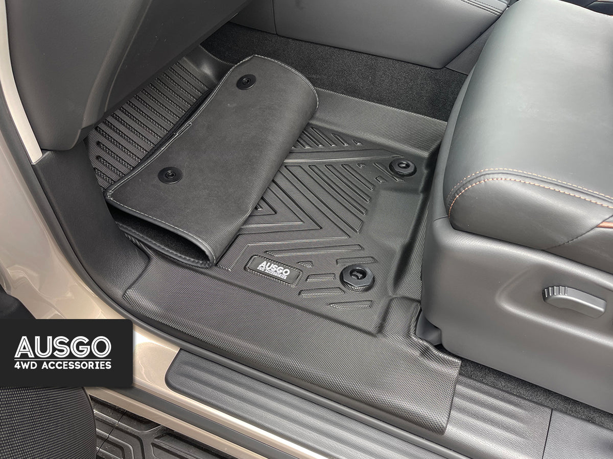 Double-Layer Car Floor Mats for Nissan Patrol Y62 2012-Onwards
