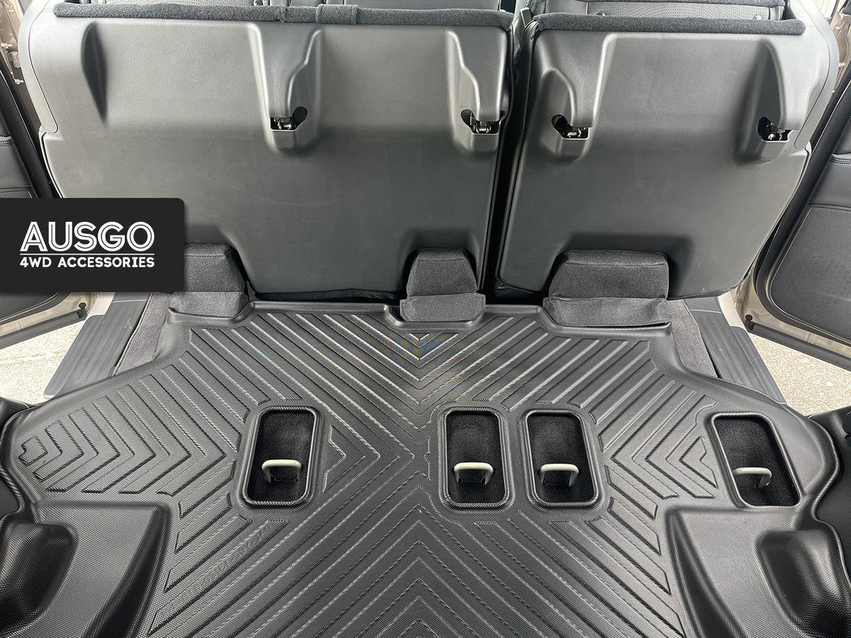 Double-Layer Car Floor Mats for Nissan Patrol Y62 2012-Onwards