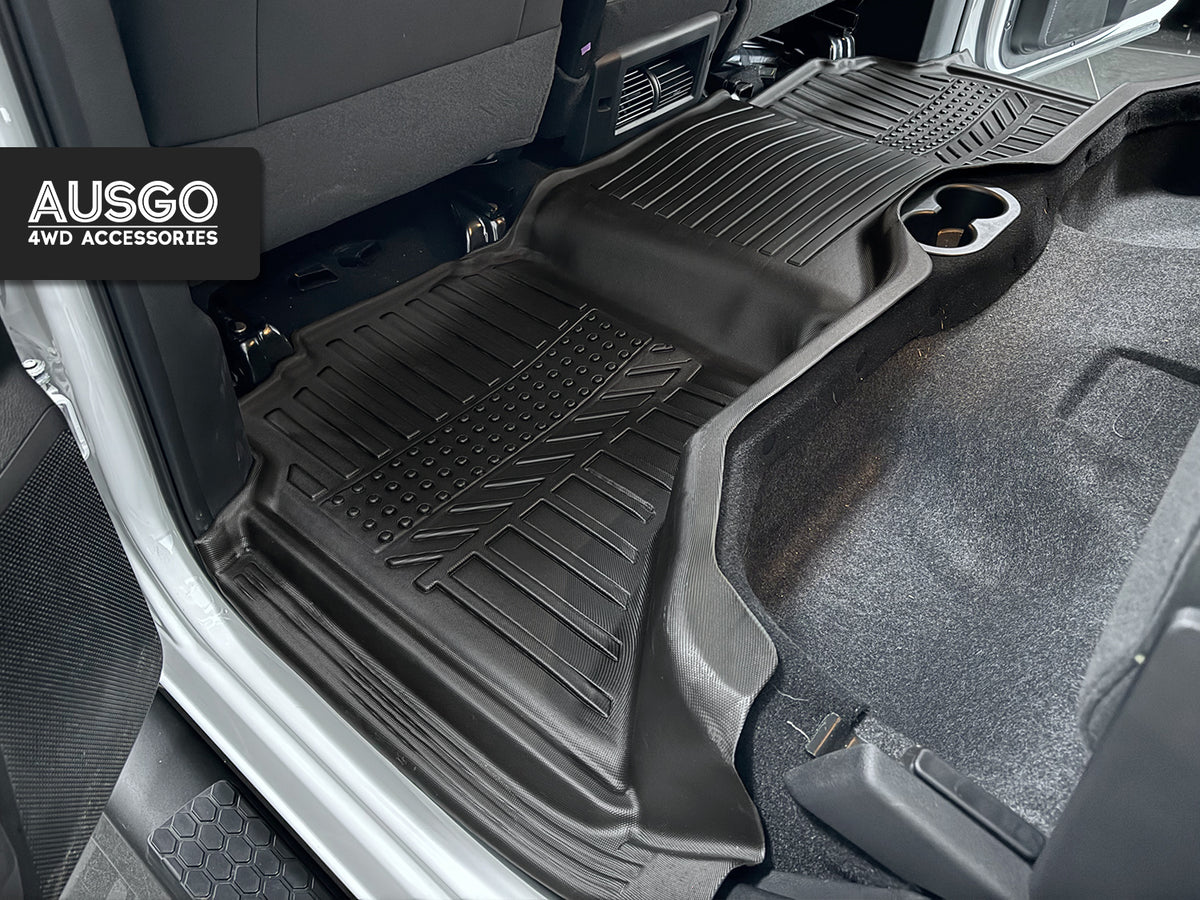 5D Car Floor Mats for RAM 1500 DS Series Crew Cab 2017-2022