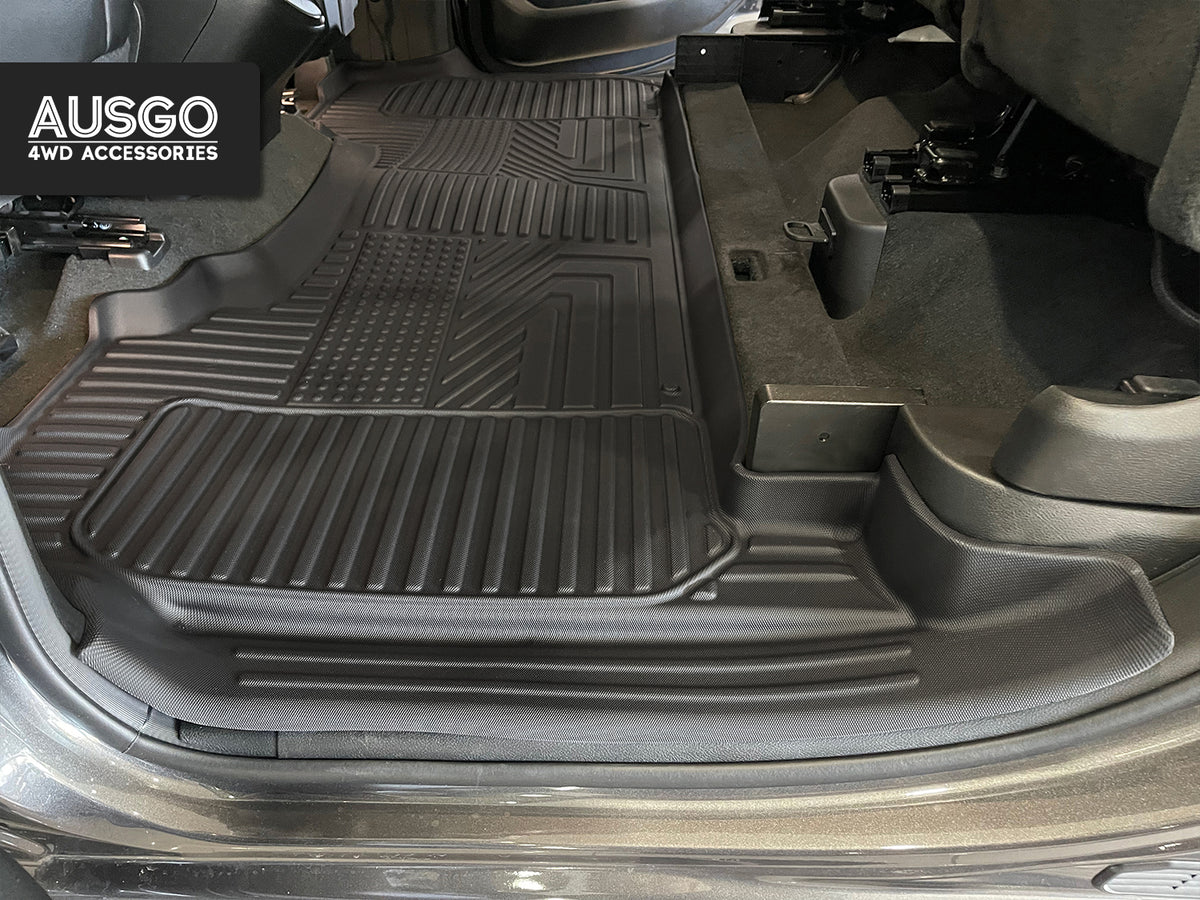 5D Car Floor Mats for RAM 1500 DT Series Crew Cab 2020-2023
