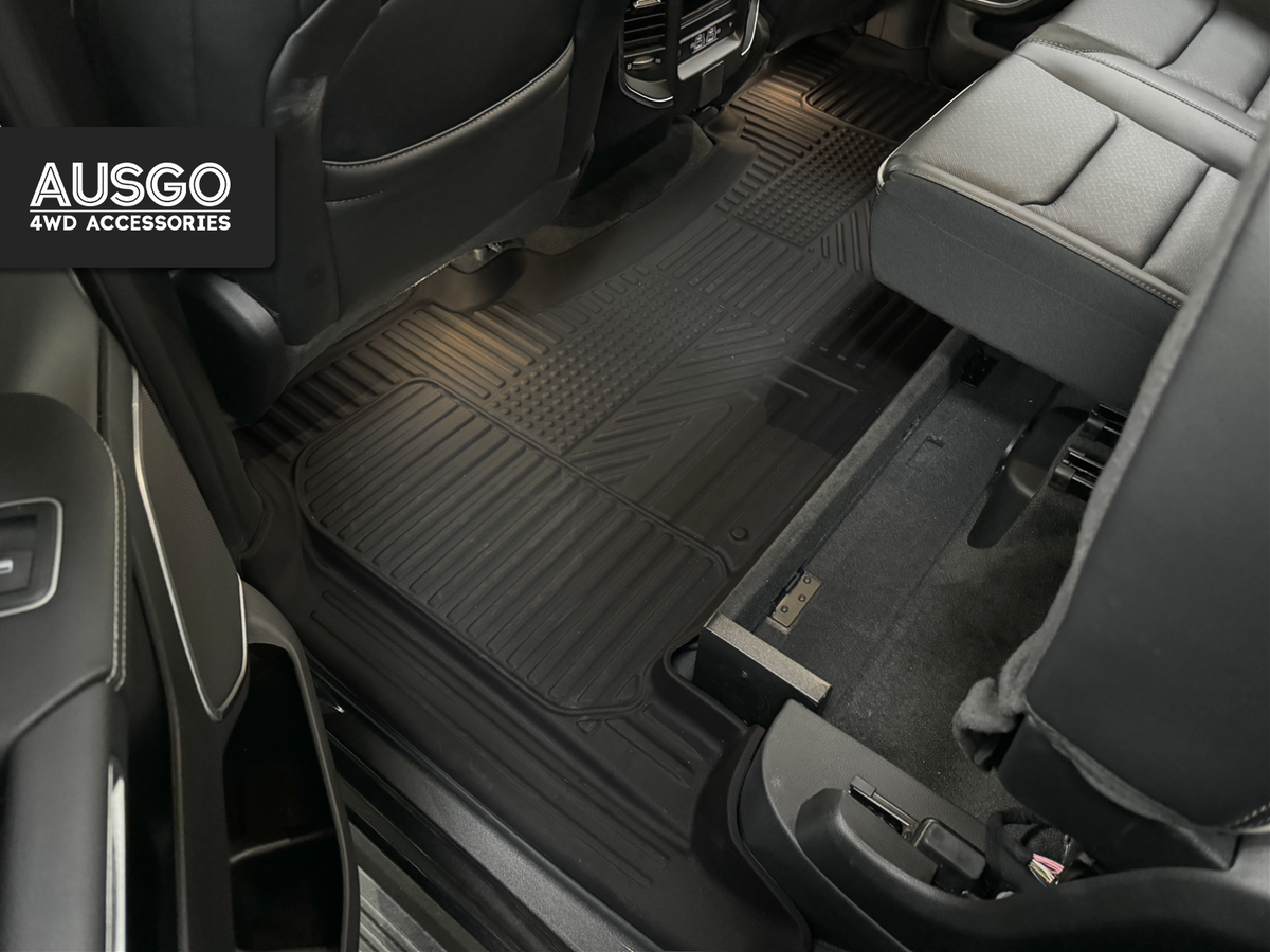 5D Car Floor Mats for RAM 1500 DT Series Crew Cab 2020-2023