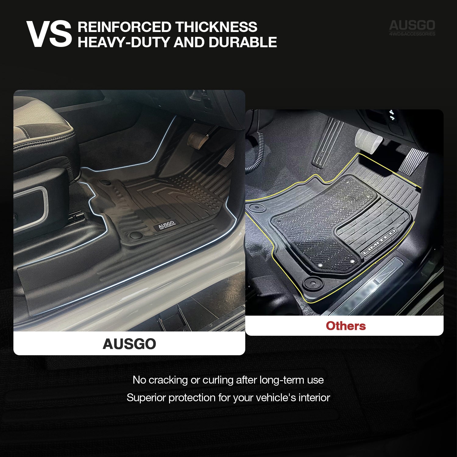 5D Car Floor Mats for RAM 1500 DT Series Crew Cab 2023-Onwards