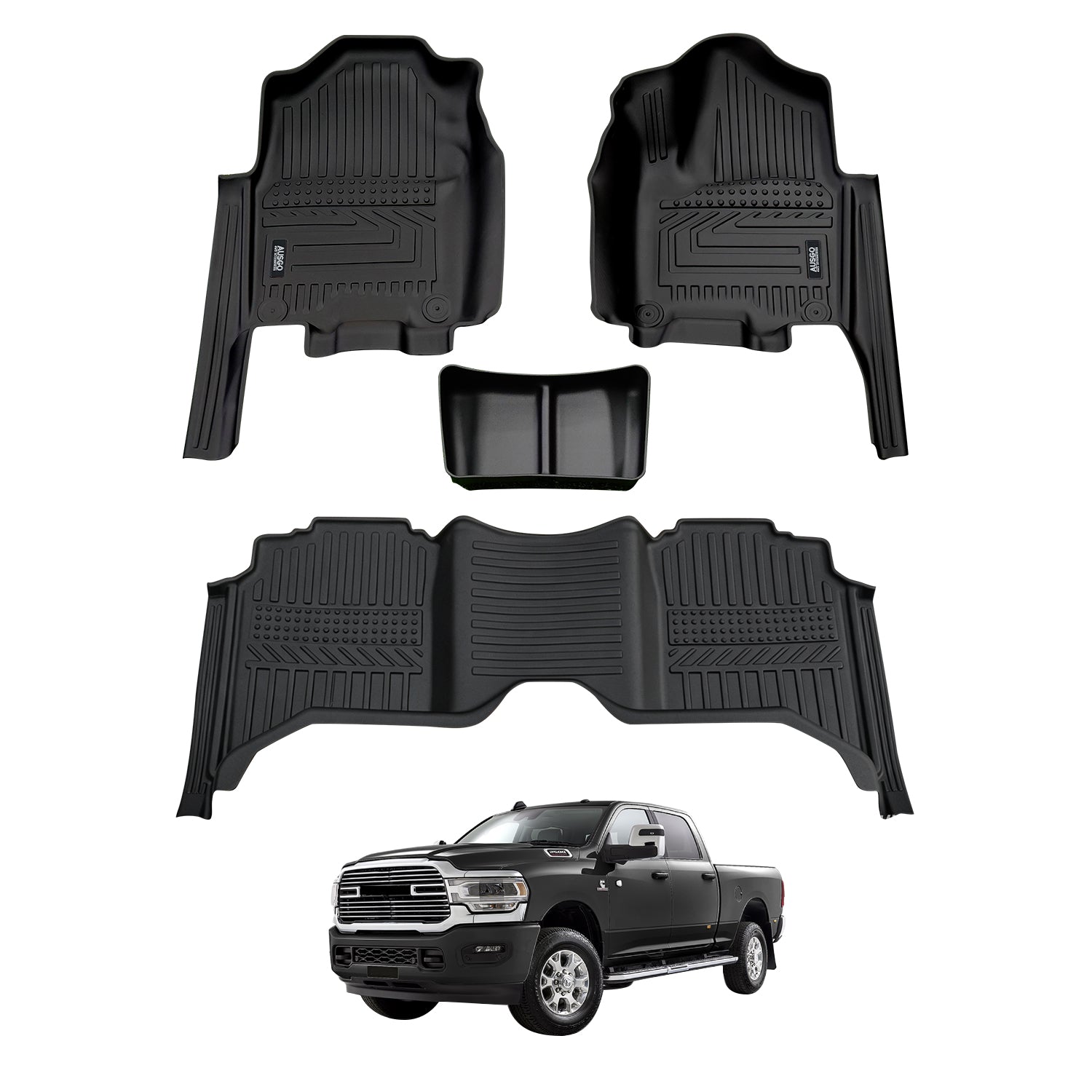 5D Car Floor Mats for RAM 2500 DJ Series 2020-2024