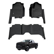 5D Car Floor Mats for RAM 2500 DJ Series 2020-Onwards