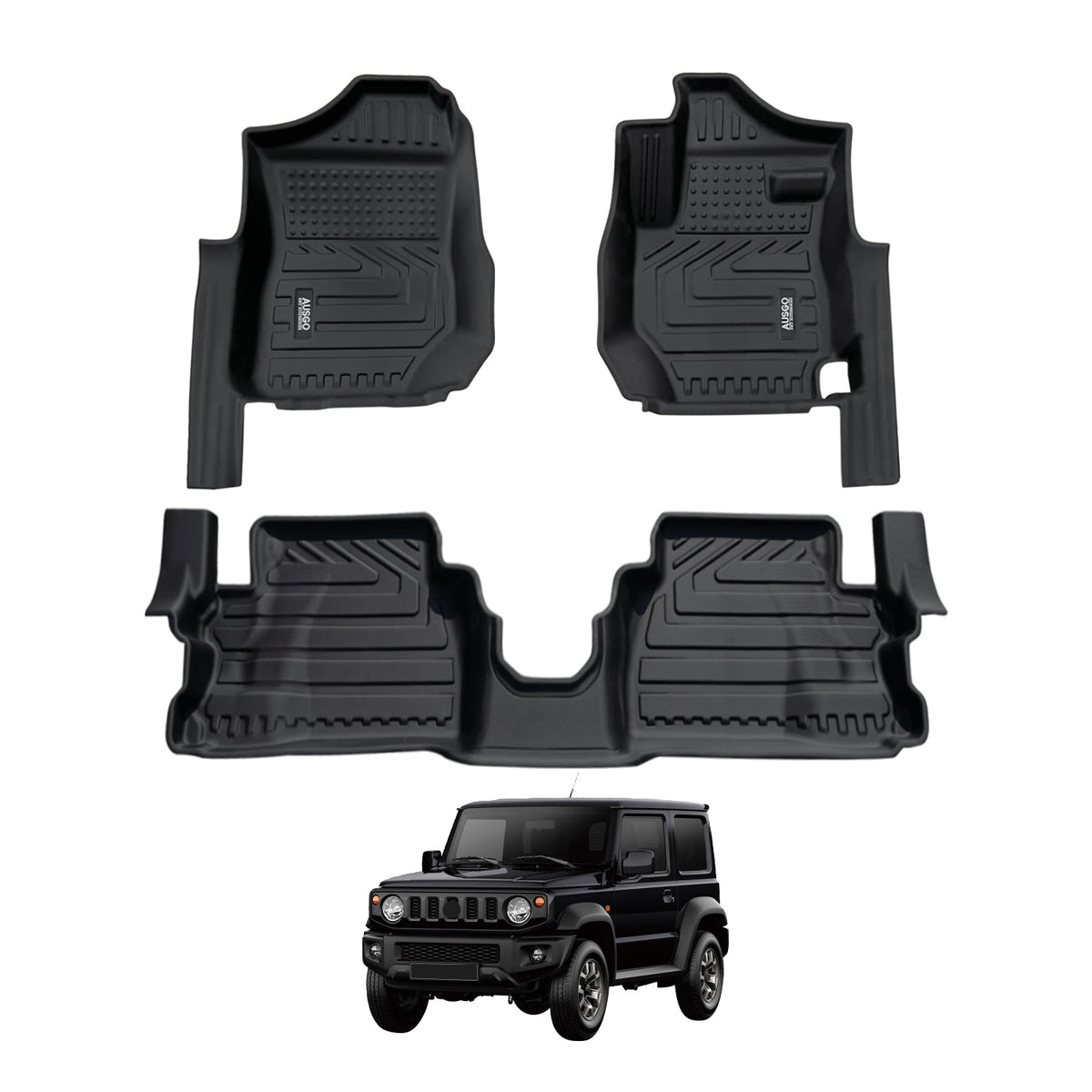 5D Car Floor Mats for Suzuki Jimny 3-Door 2018-Onwards